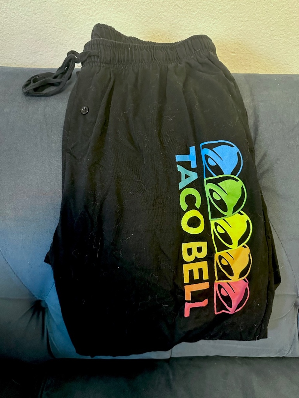 Black Taco Bell brand Pants 2X